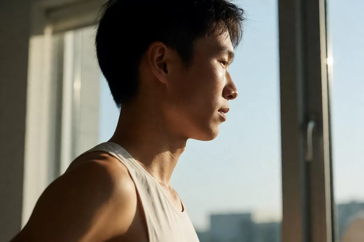 跑鞋尺码要买大半码吗：跑者在店内测量脚长与脚宽