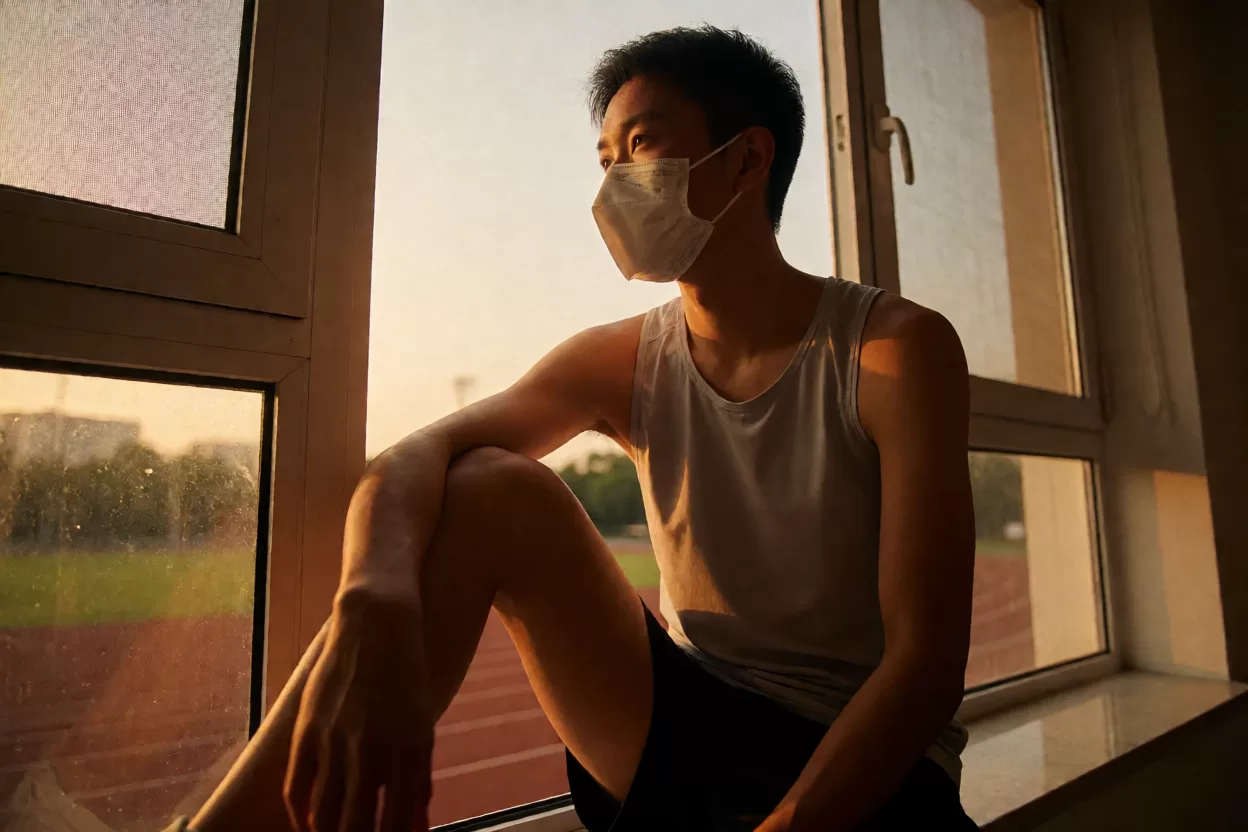 感冒时跑者在家测量体温判断能不能跑步